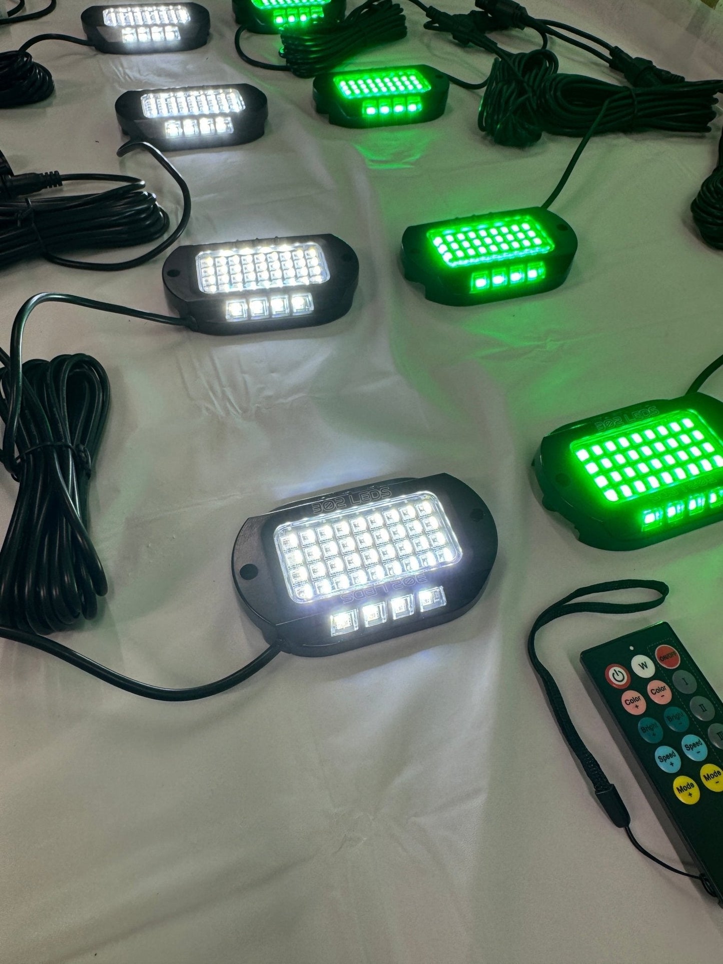 rocklights - 302Leds wheellights trucklights