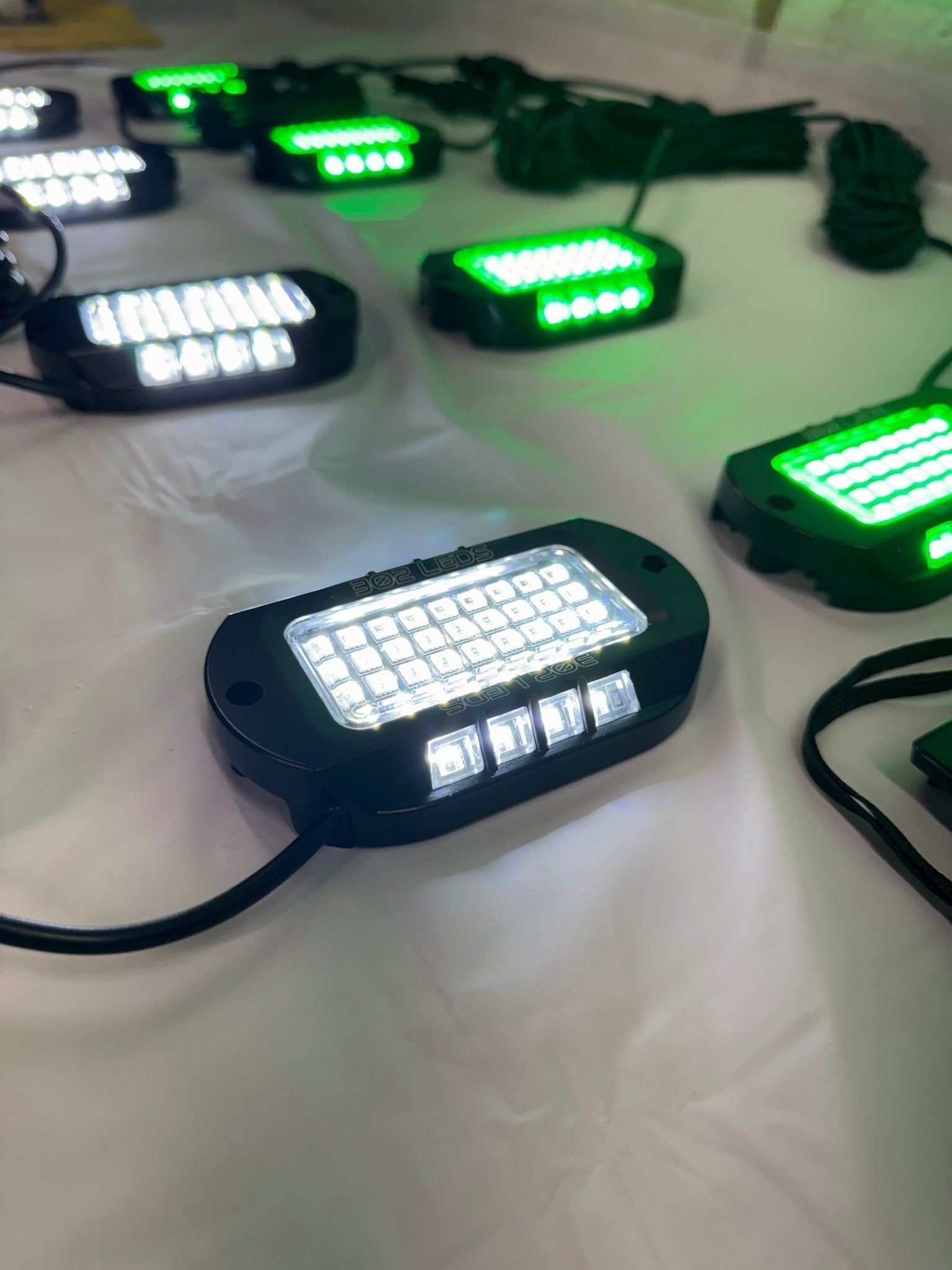 rocklights - 302Leds wheellights trucklights