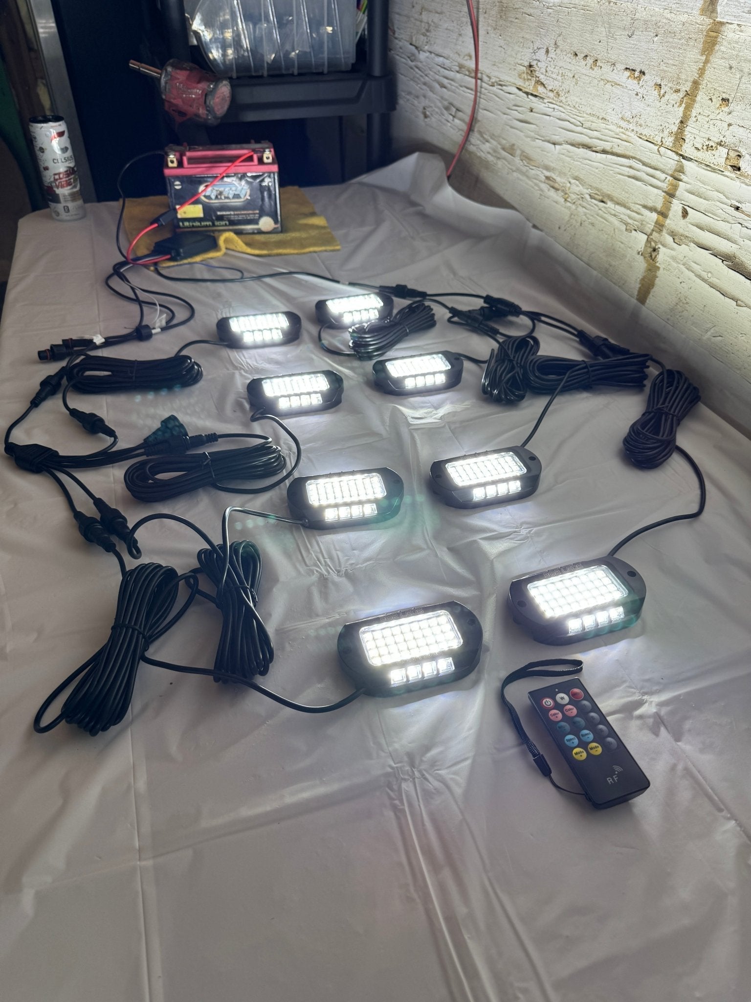 rocklights - 302Leds wheellights trucklights