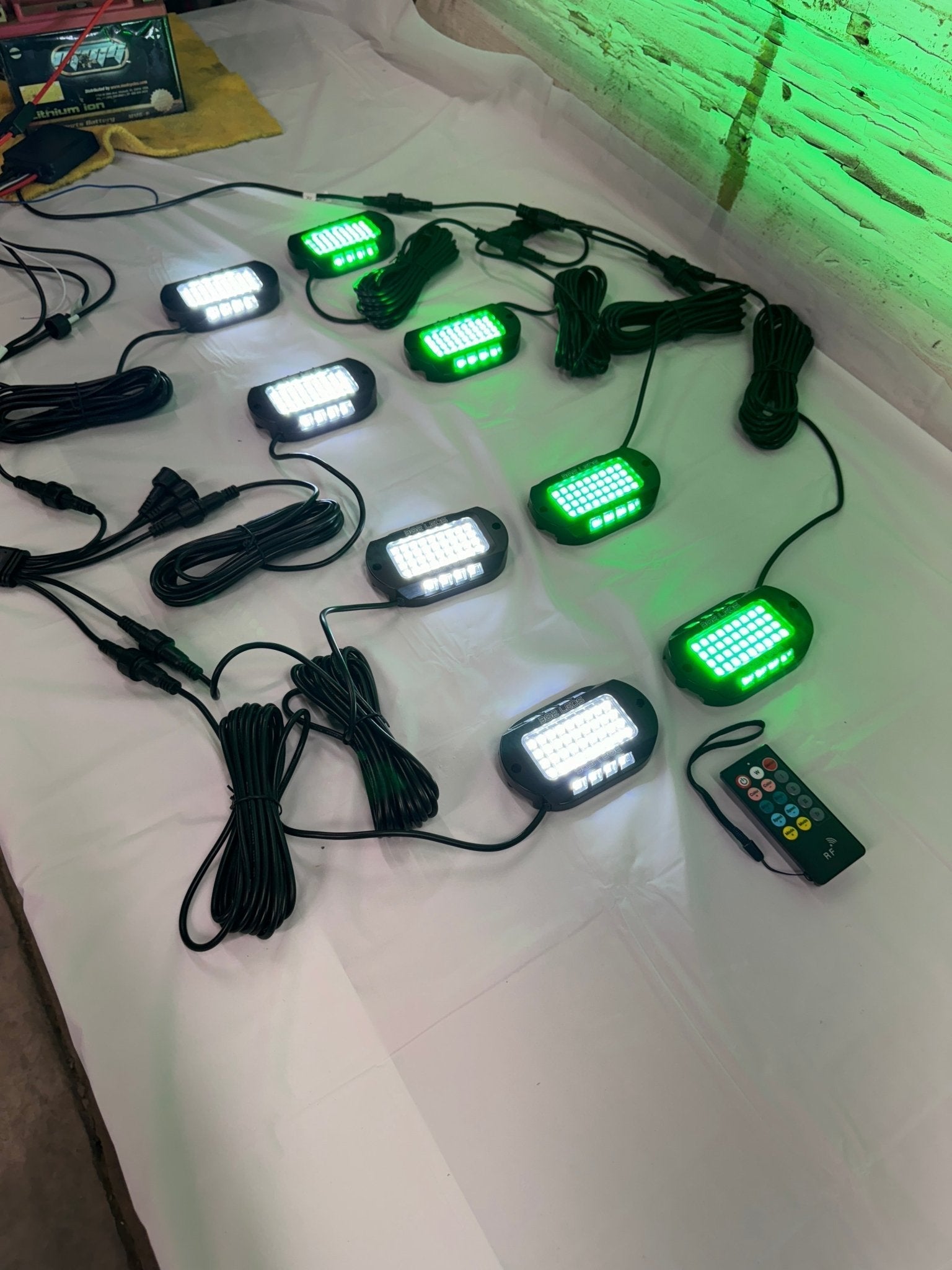 rocklights - 302Leds wheellights trucklights